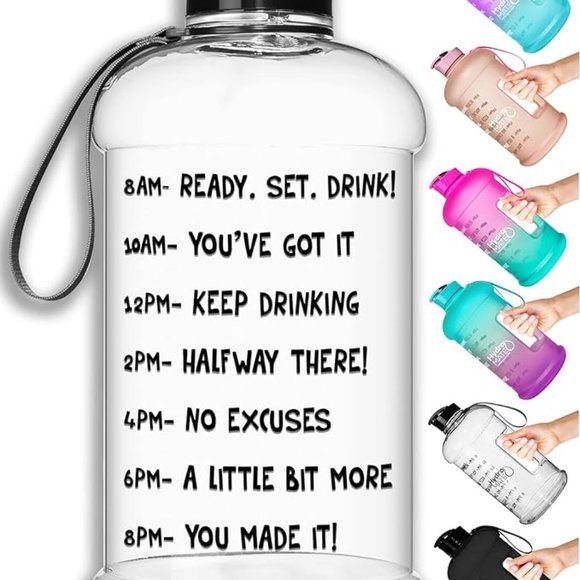 HydroMATE - 64 oz. (Half Gallon) BPA Free Plastic Bottle - Picture 1 of 10
